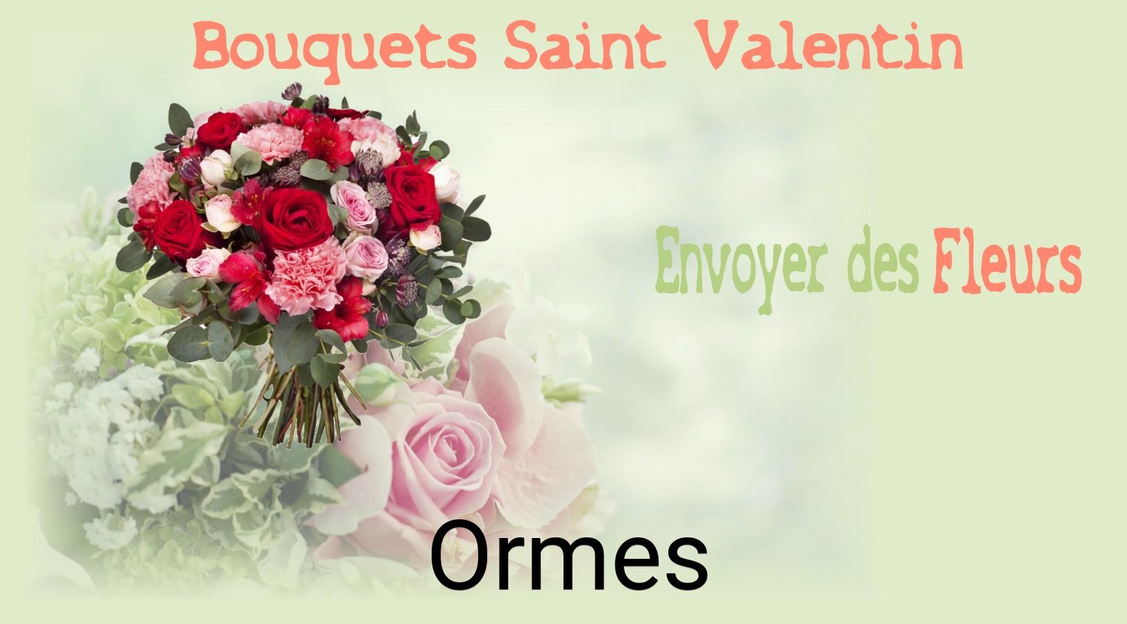 Roses de Saint-Valentin livrées à Ormes